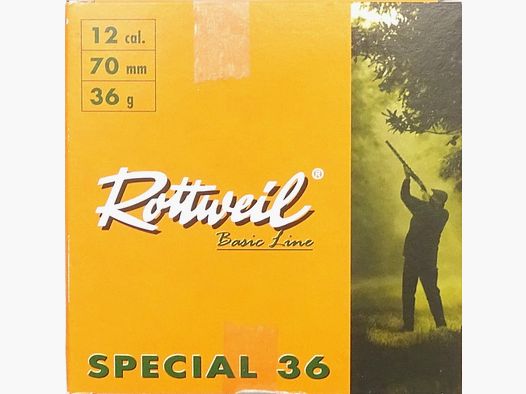 Rottweil Basic Line Special 36 - 3.2mm – caliber 12/70 - 25 shots