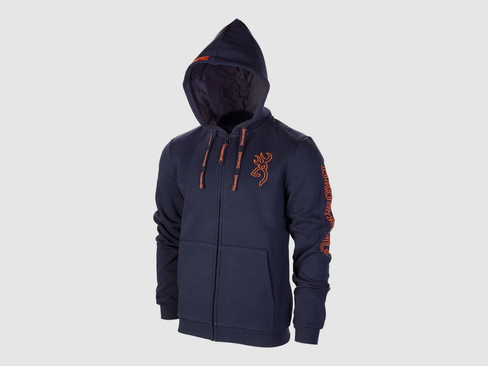 BLUZA – BROWNING – SWEATSHIRT ZIP SNAPSHOT NIEBIESKI, zdjęcie 4 z 4