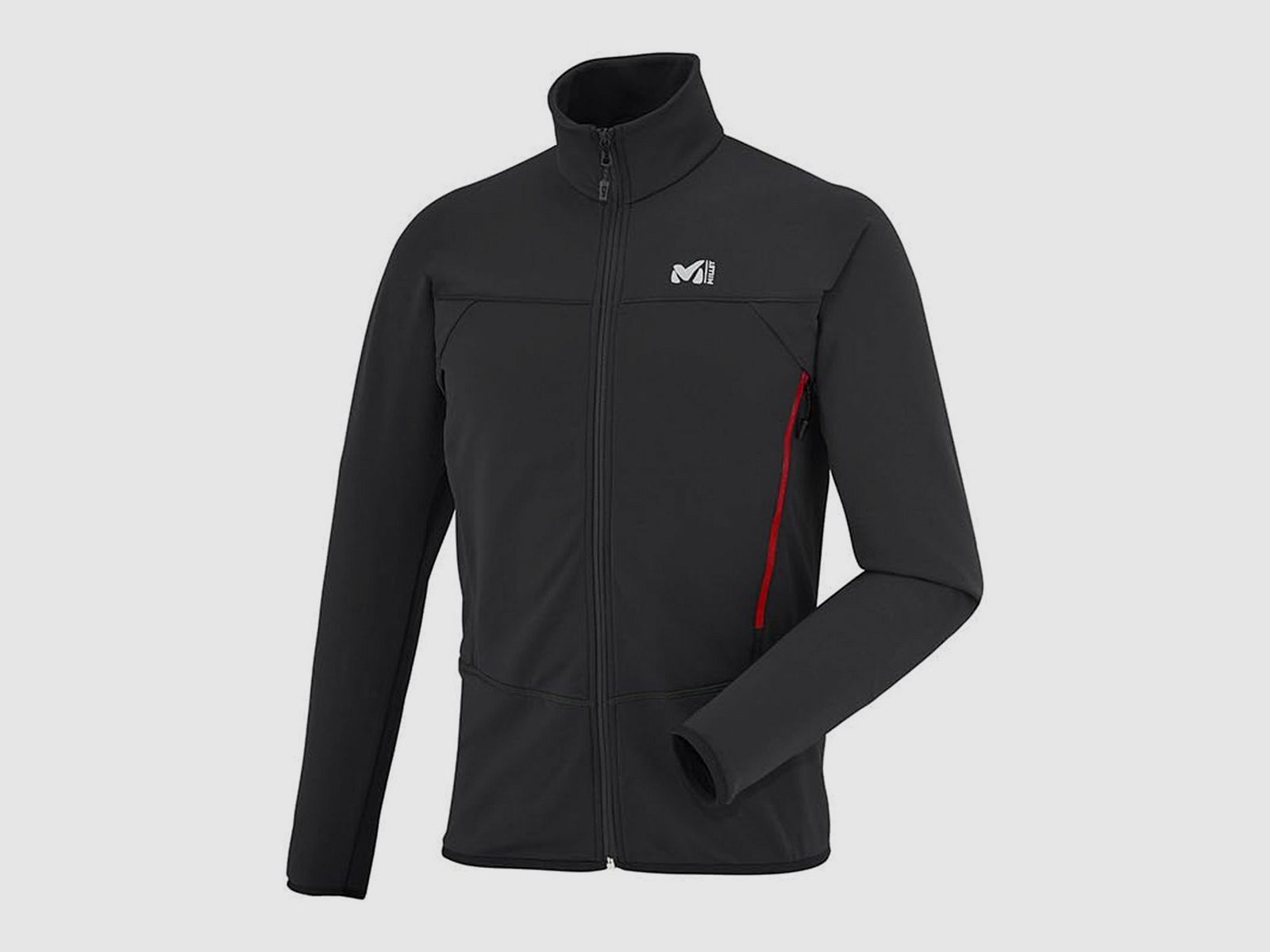 FLEECEJACKE – MILLET – HERREN – TECHNOSTRETCH J MEN’S THERMAL JACKET Schwarz, Bild 1 von 3