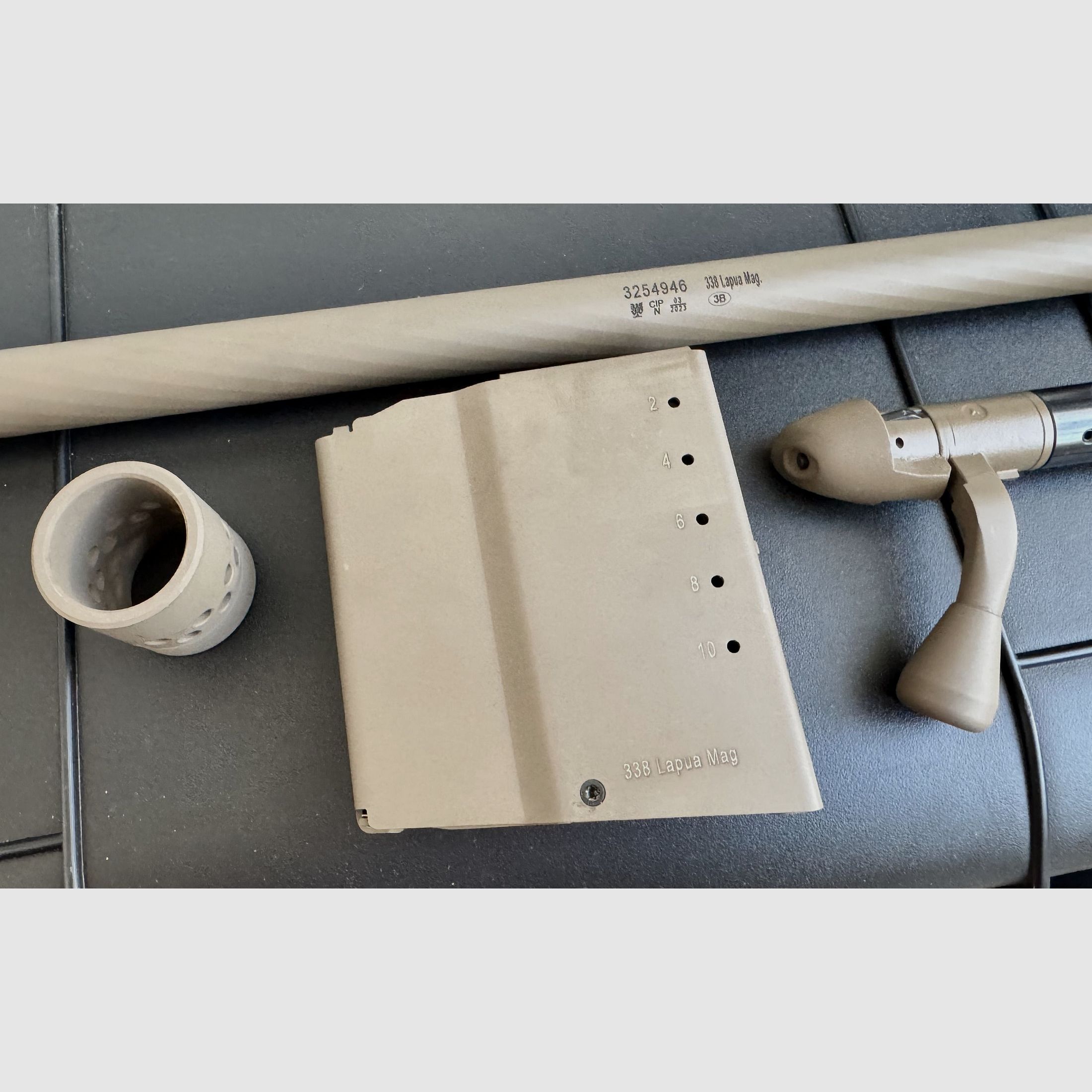 Exklusives Komplett-Setup – Steyr SSG M1 in .338 Lapua Mag. mit Wechsellauf 6.5 Creedmoor & Premium-Zubehör