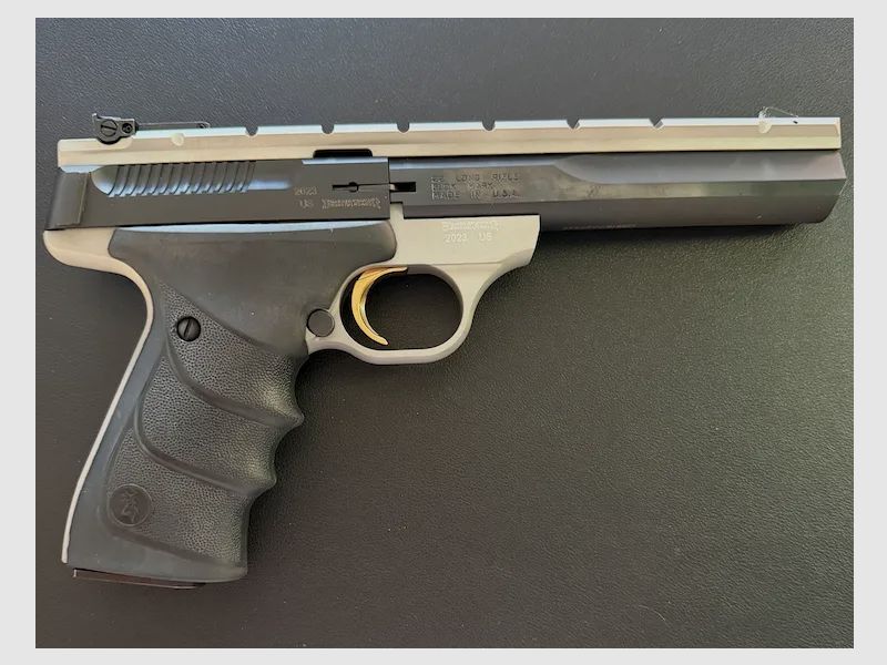 Buck Mark Pistol 22LR Plus NS Rosewood Lam UDX F/O RL UltraGrip DX PRO Truglo/marble 5.5" - Browning, image 1 sur 2