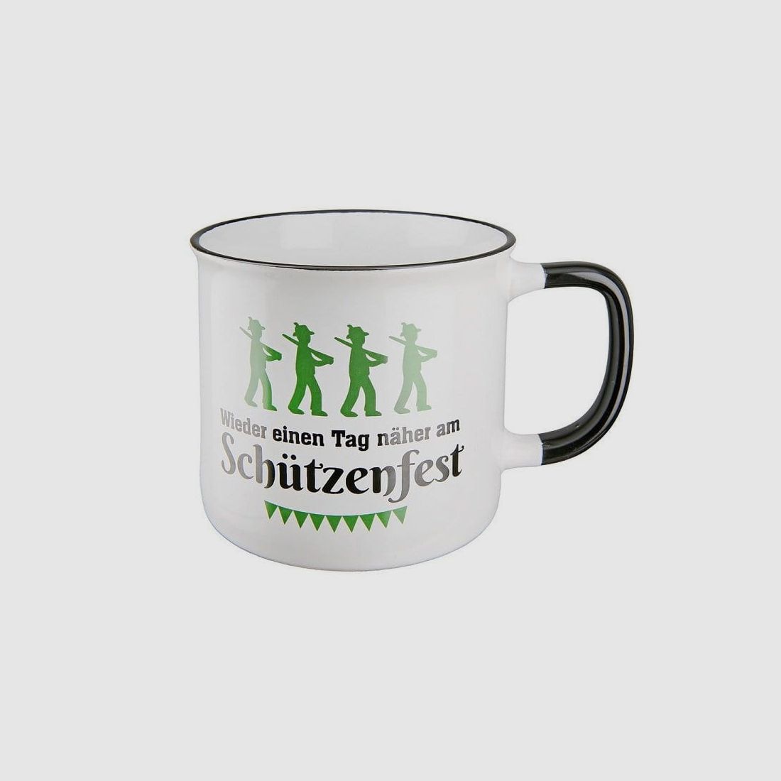 Gilde Keramik Tasse Wieder einen Tag näher am Schützenfest