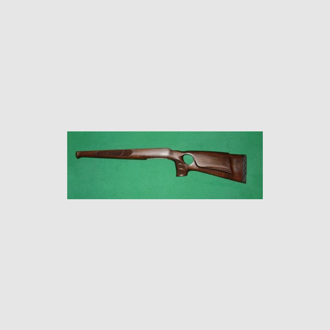 Klinsky Calcio di ricambio in legno con foro per il pollice, adatto a CZ 455, Mauser 98K, Remington 700 .308, immagine 6 di 8