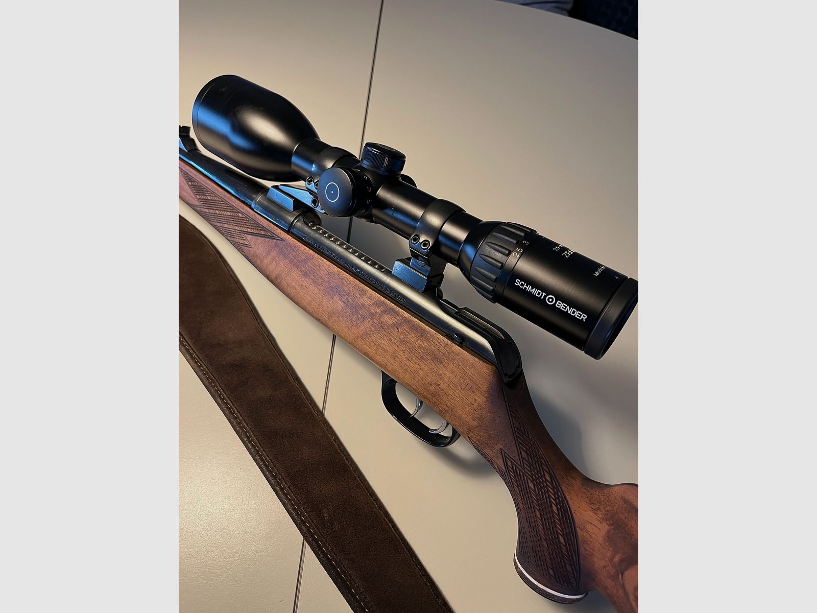 Schmidt und Bender Zenith 2.5-10x56 EAW swivel mount OVP (Zeiss, Swarovski, riflescope)