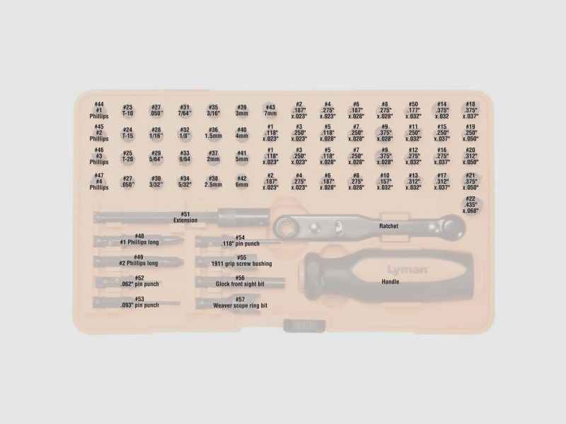 Kit d’outils 68 pièces Master Gunsmith, image 3 sur 5