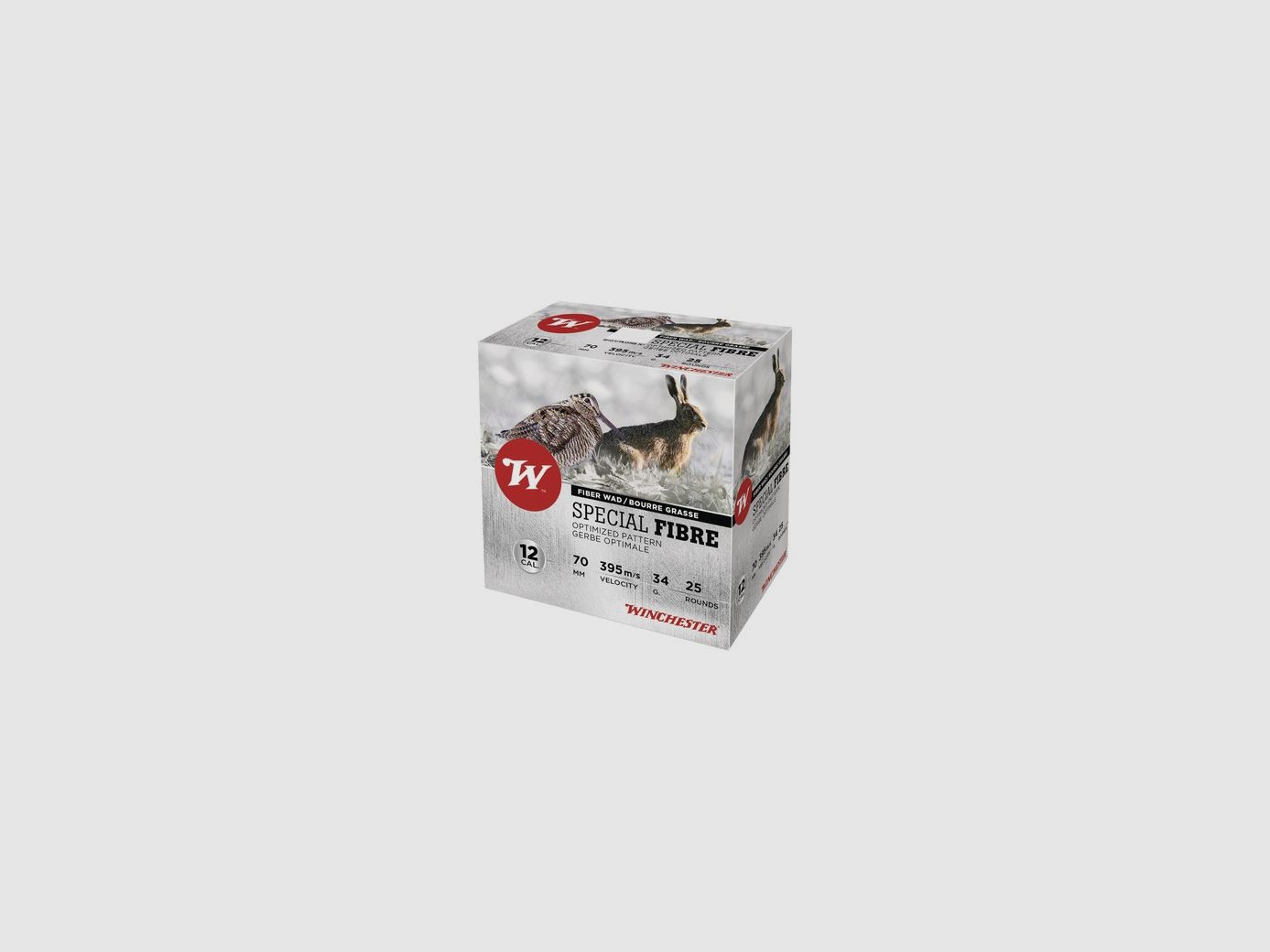 Doos van 25 patronen Winchester speciale vezel kal. 12 / 70 mm Nr. 8 34G BG