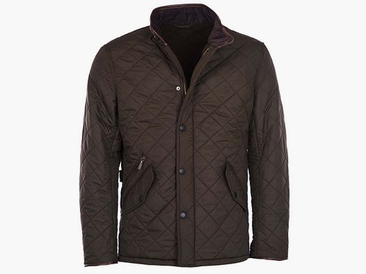 Barbour Steppjacke Powell Quilt Olive