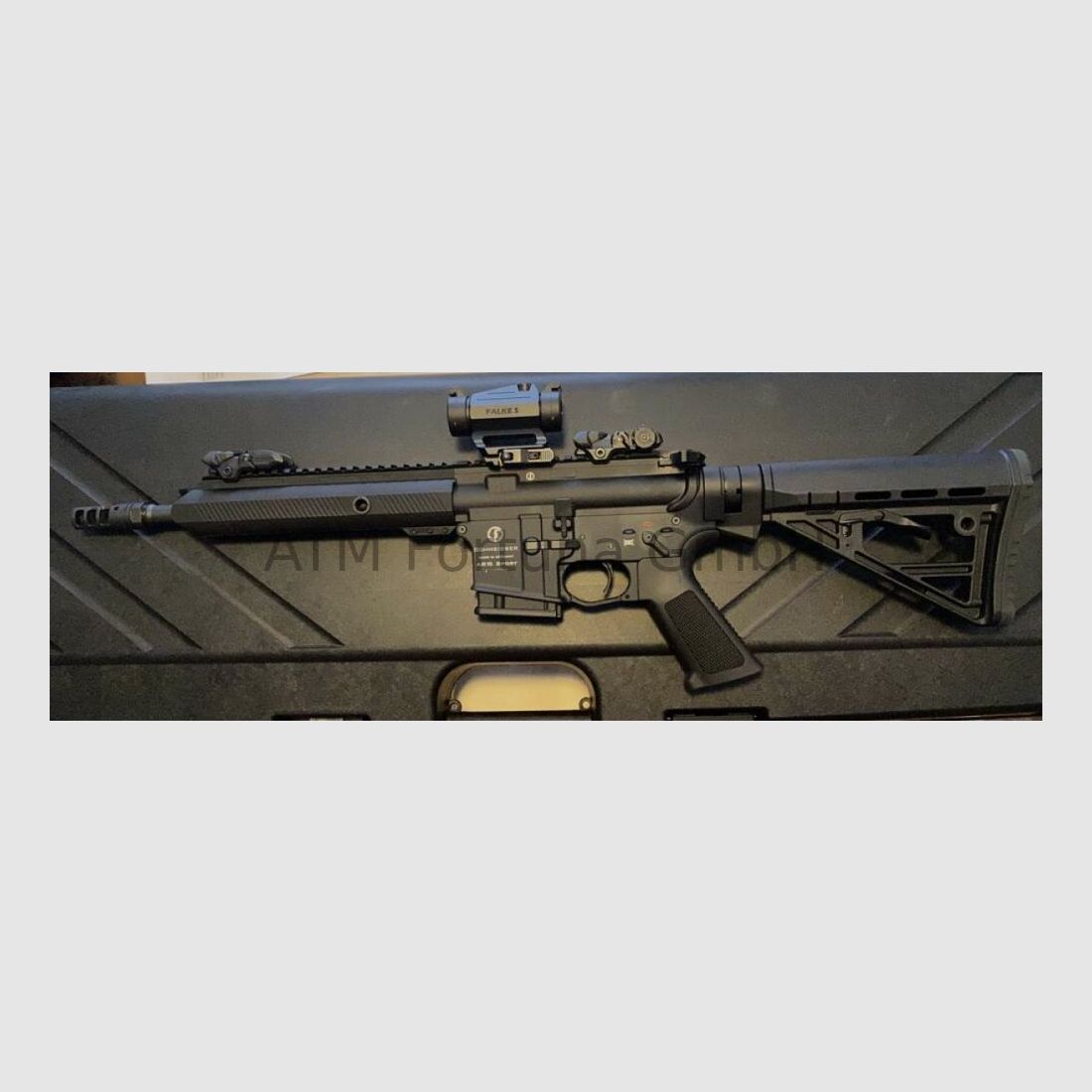 Schmeisser 2023 Schmeisser AR 15 S4F Sport lunghezza canna 10,5" pollici, cal. 223 Rem, + Falke S Reddot !