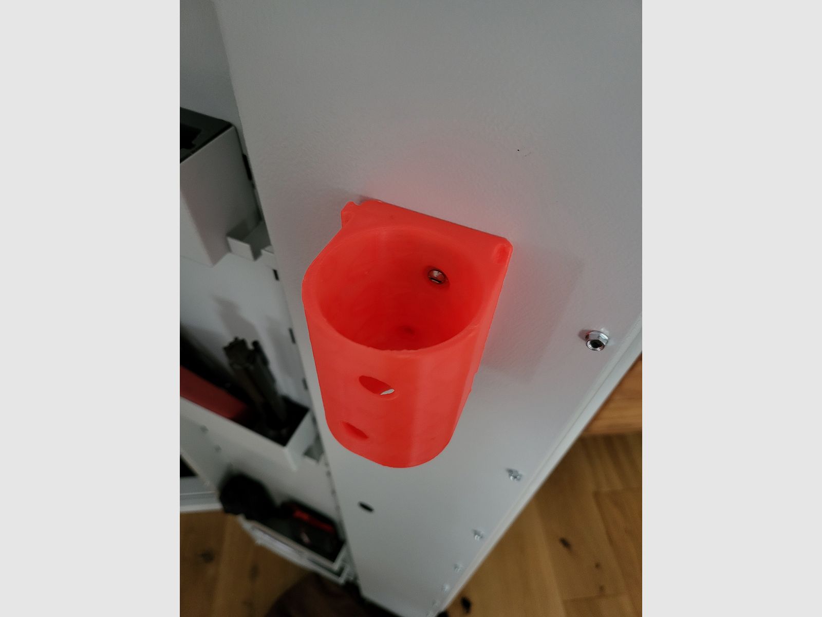 SCHALLDÄMPFER Halter universal Waffenschrank Organizer Magnet rutschfest