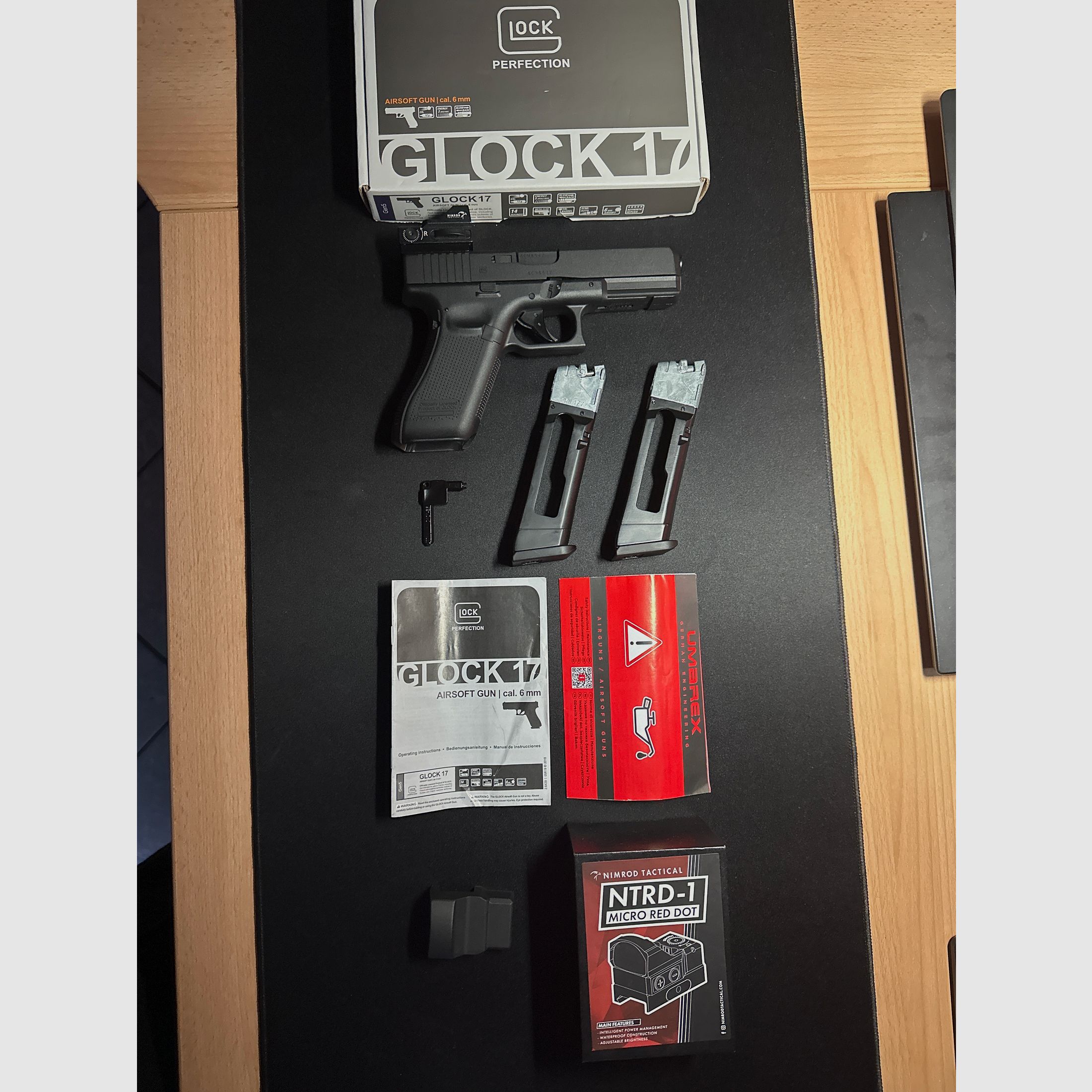 Glock 17 Gen. 5 CO2 Pistole 6mm BB