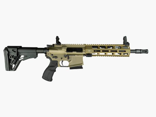 Carabina semiautomática Haenel CR223, cañón de 10,5", arena