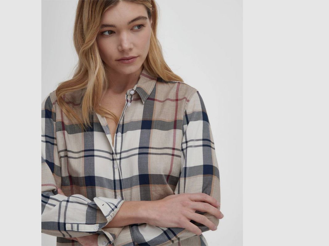 Barbour D-Bluse Bredon Langarm | hessian tartan, Bild 6 von 8