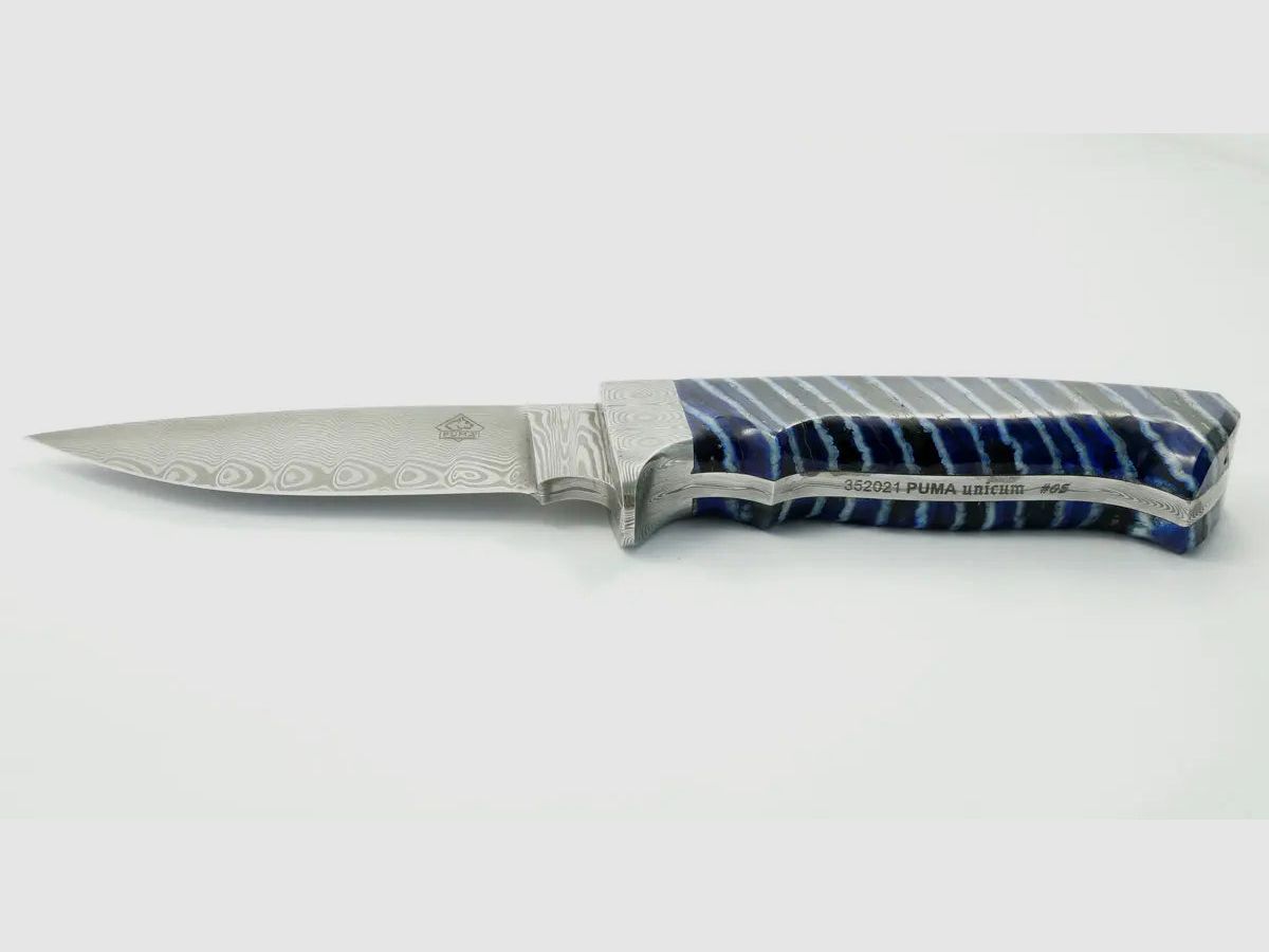 Cuchillo de caza PUMA unicum, diente de mamut, DS93X™, único