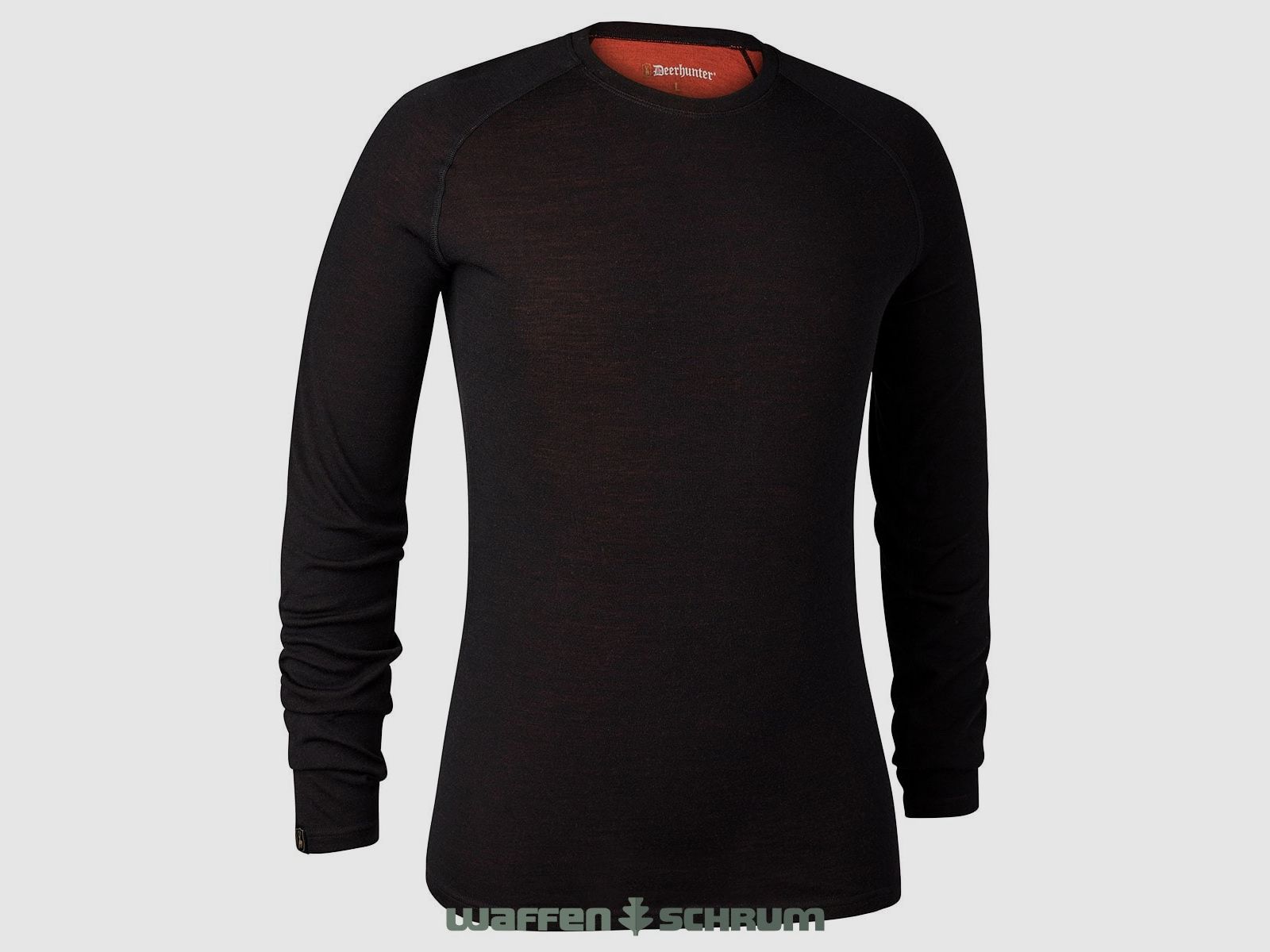 Deerhunter undershirt Quinn Merino Black Oak