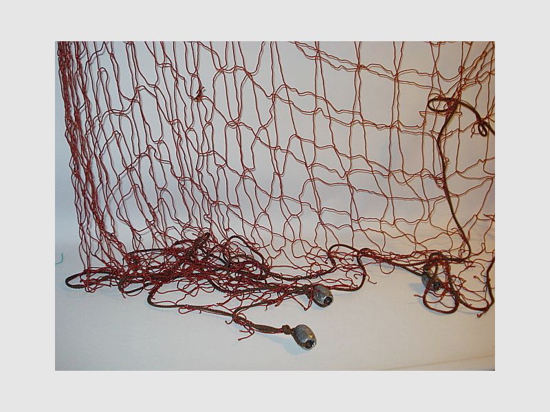 Fuchsfangnetz (Sprengnetz) - mit Bleigewichte an den Ecken