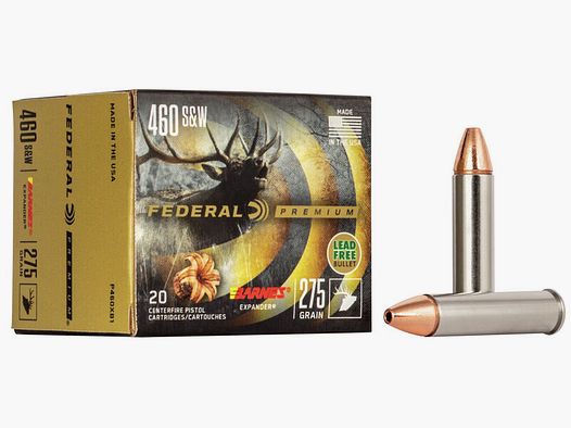 Federal Premium Barnes Expander .460 S&W 275GR HP 20 Patronen