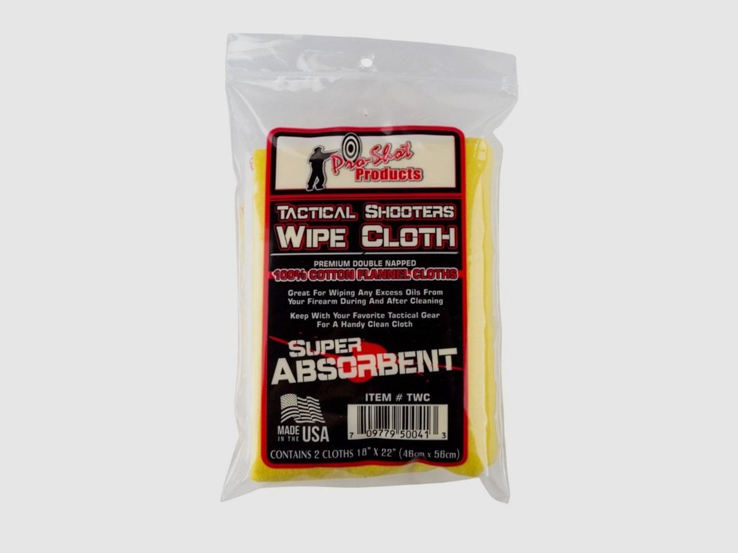 2 Panni per la pulizia Tac Shooters 46x56cm