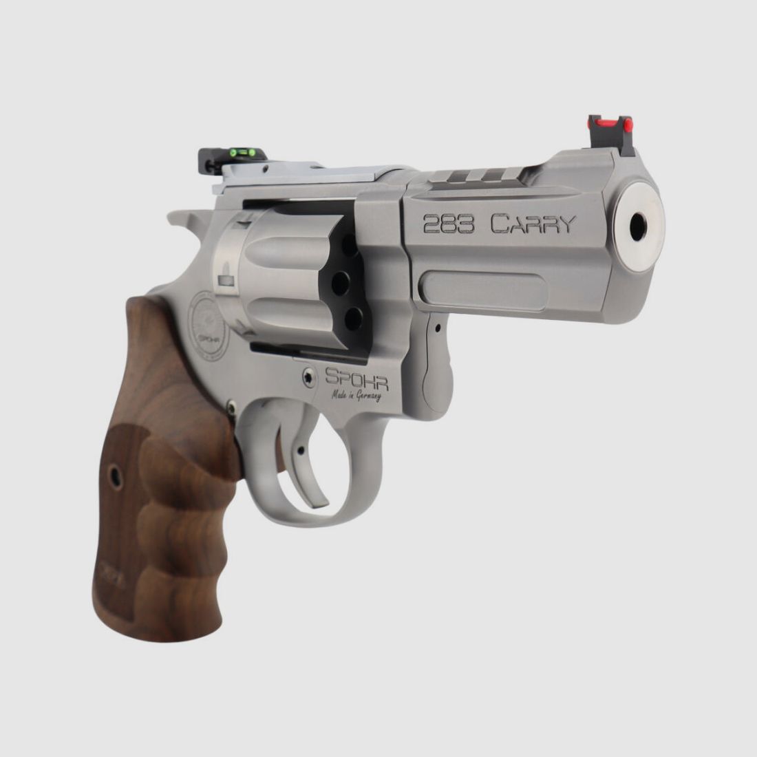 Spohr 283 Carry RVS 3" Revolver Gemaakt in Duitsland 3 Zoll Jacht & Sport