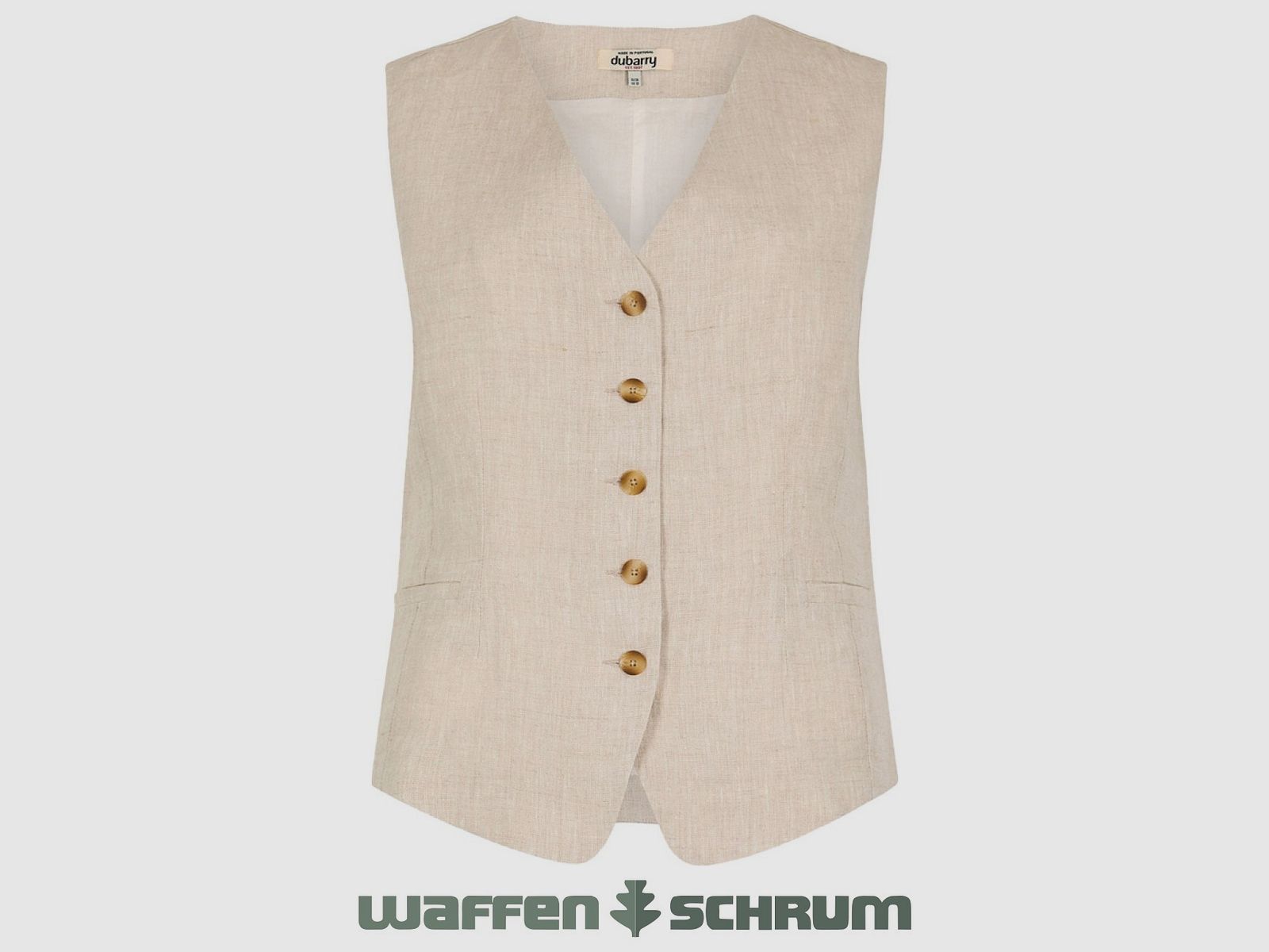 Dubarry Vest Killaloe Oatmeal