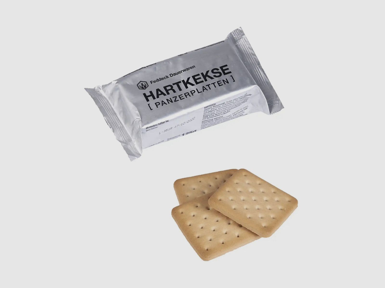 Feddeck duurzame goederen Feddeck duurzame goederen Originele Bundeswehr harde koekjes (pantserplaten)