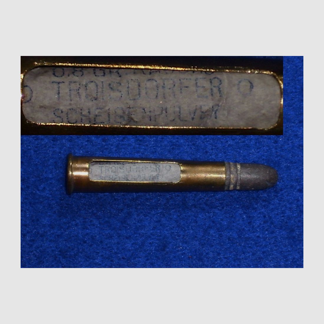 8,15x46 R Schaufensterpatrone