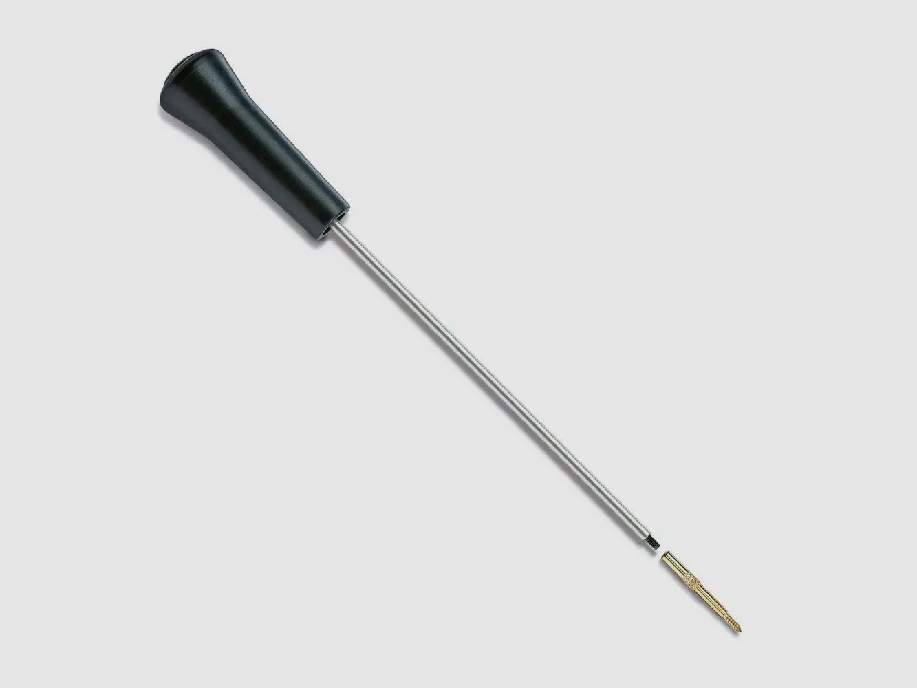 RVS kortwapenschoonmaakstok voor kaliber 4 mm tot 4,5 mm