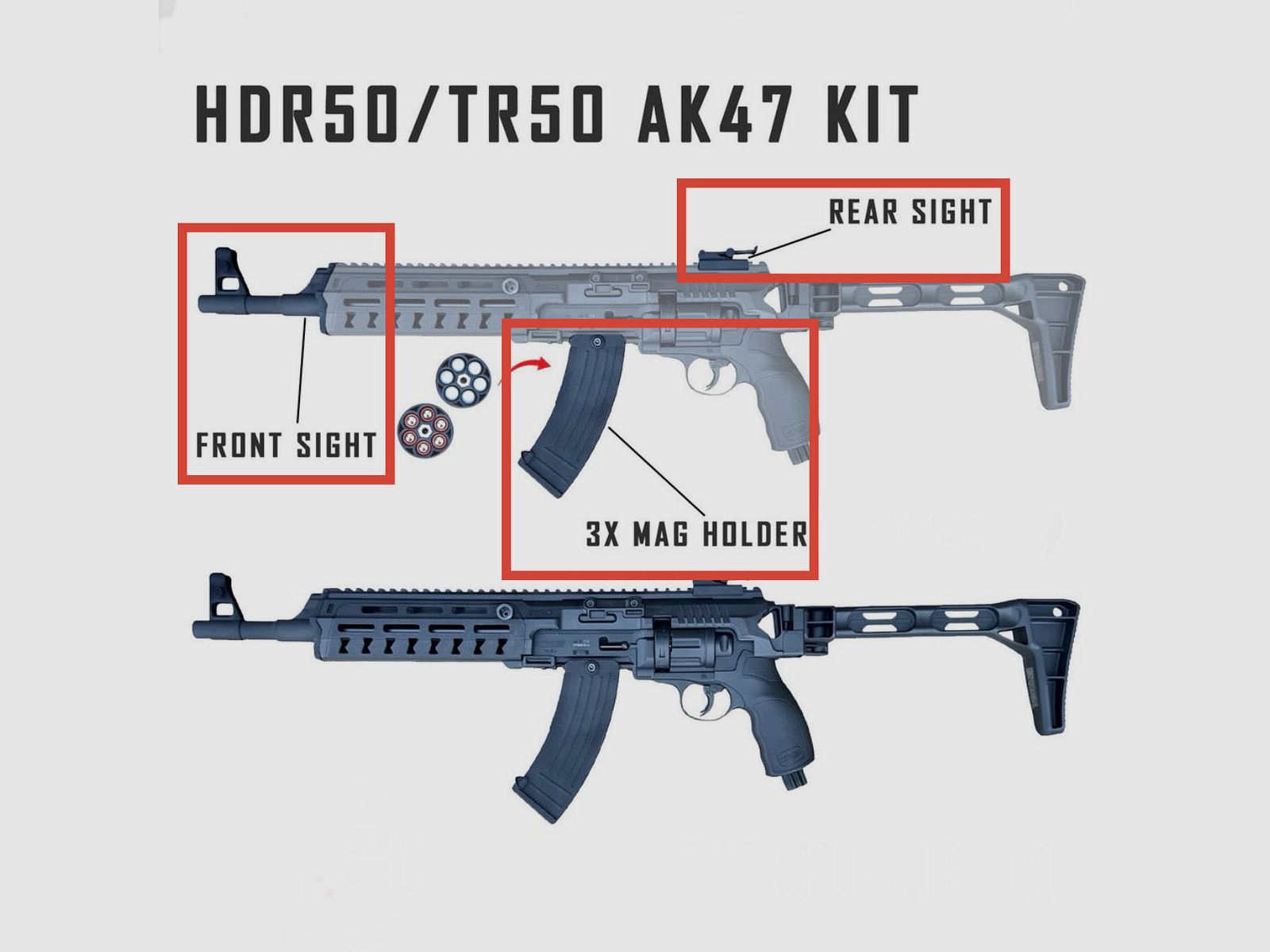Kit AK47 per CCK HDR50/TR50