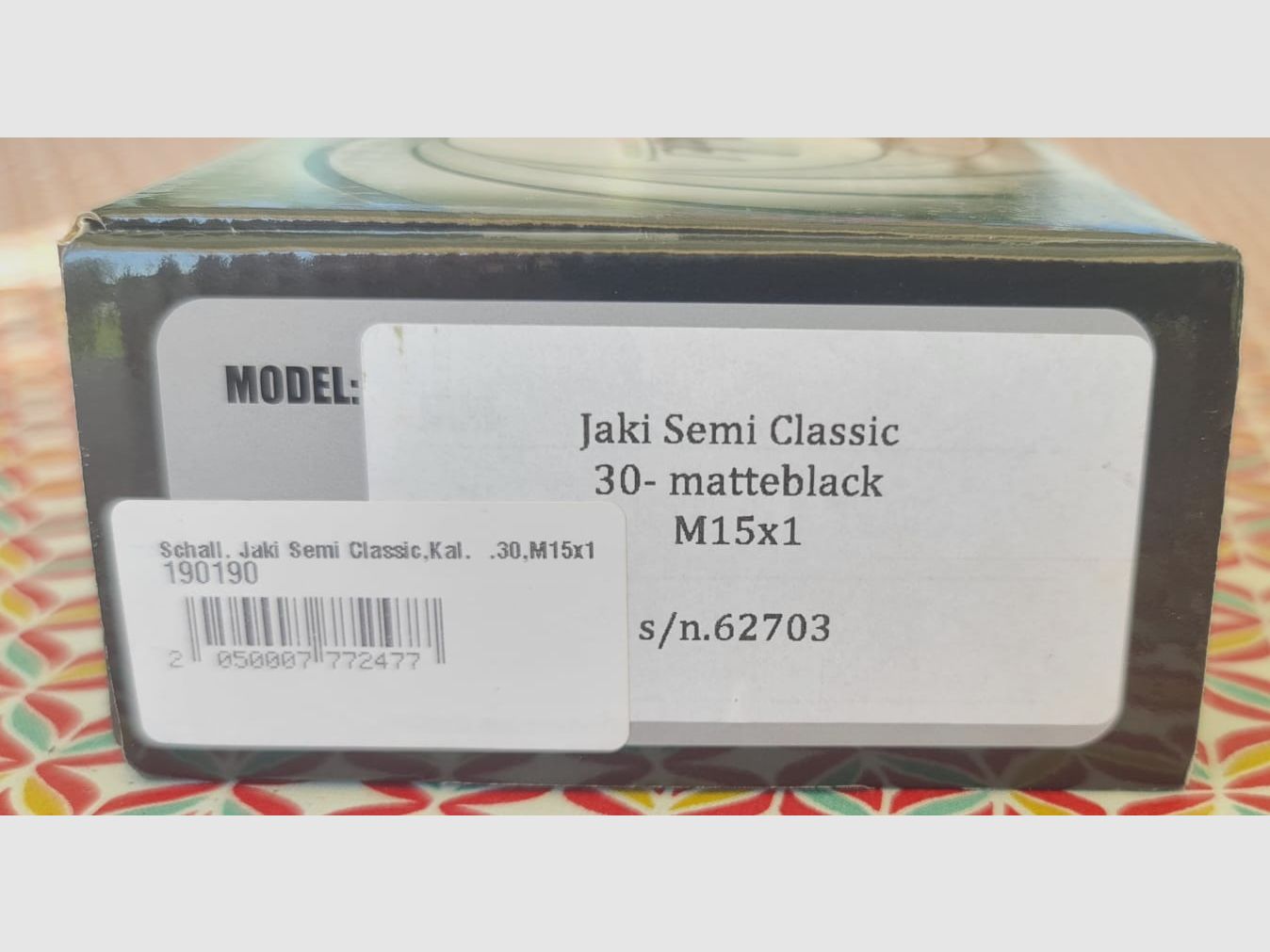 JAKI Semi Classic Cal. .30 M15x1 – as good as new – original packaging
