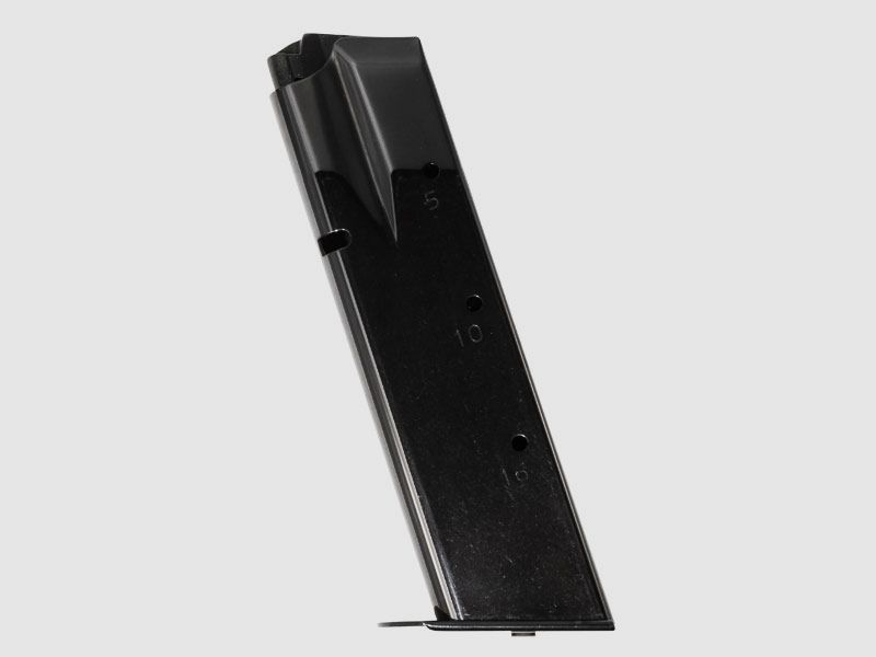 CZ vervangmagazijnen zwart, CZ75 & SP01, 9mm Luger, 16 schoten (standaard)