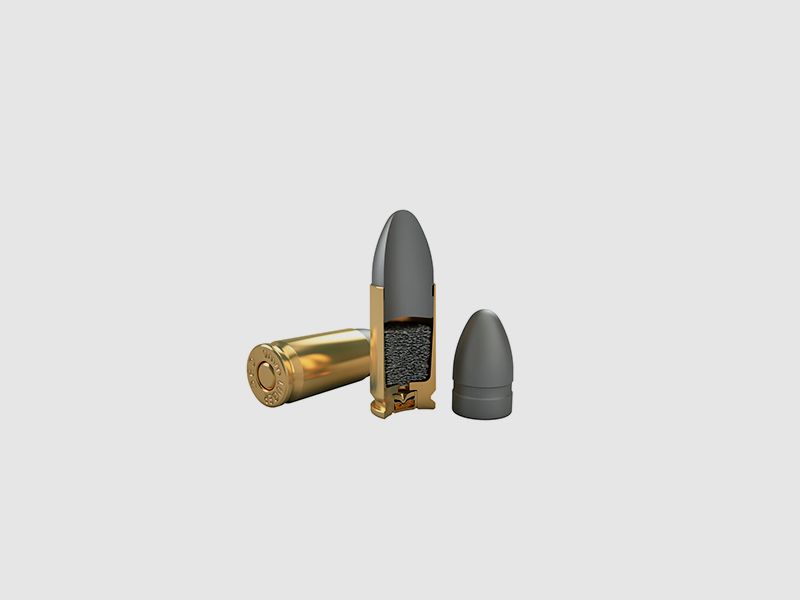 Magtech 9mm Luger 124GR LRN 50 cartouches