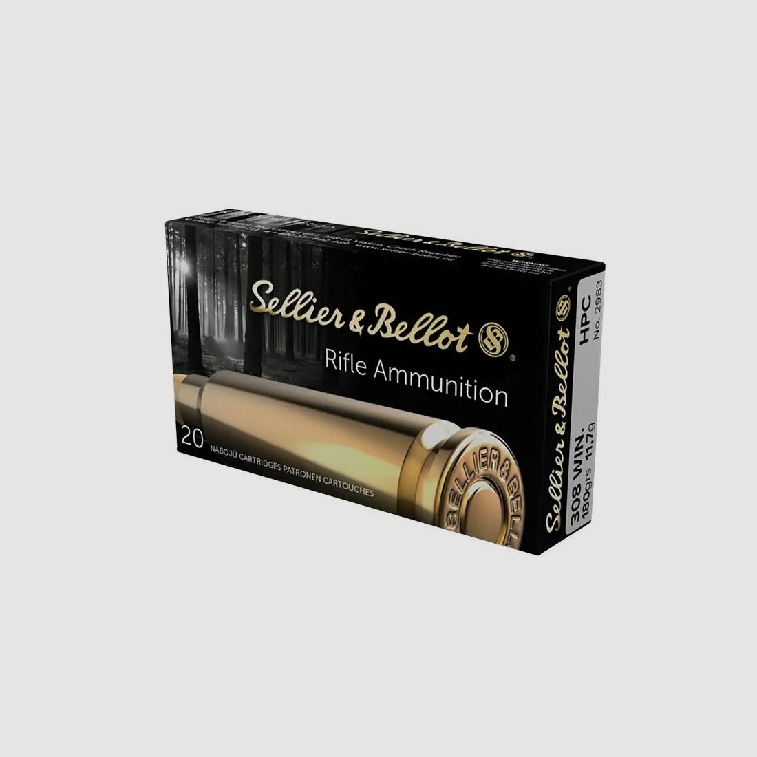 Sellier & Bellot 60 shots HPC 308 Win 11.7g