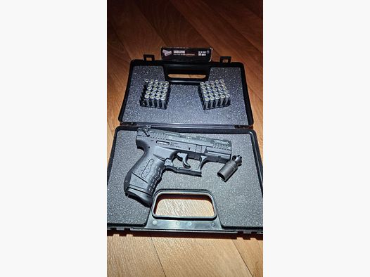 Walther P22 Schreckschuss Pistole 9mm P.A.K. brüniert