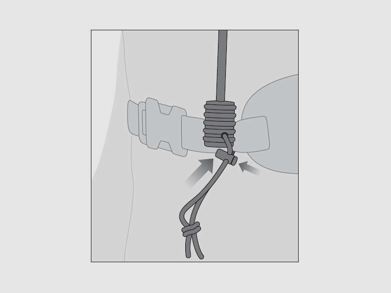 Euroschirm Swing Handsfree Schwarz