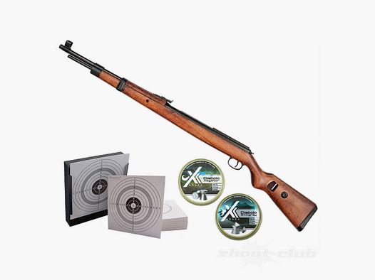 Diana Mauser K98 4,5mm Diabolos - Luftgewehr Set