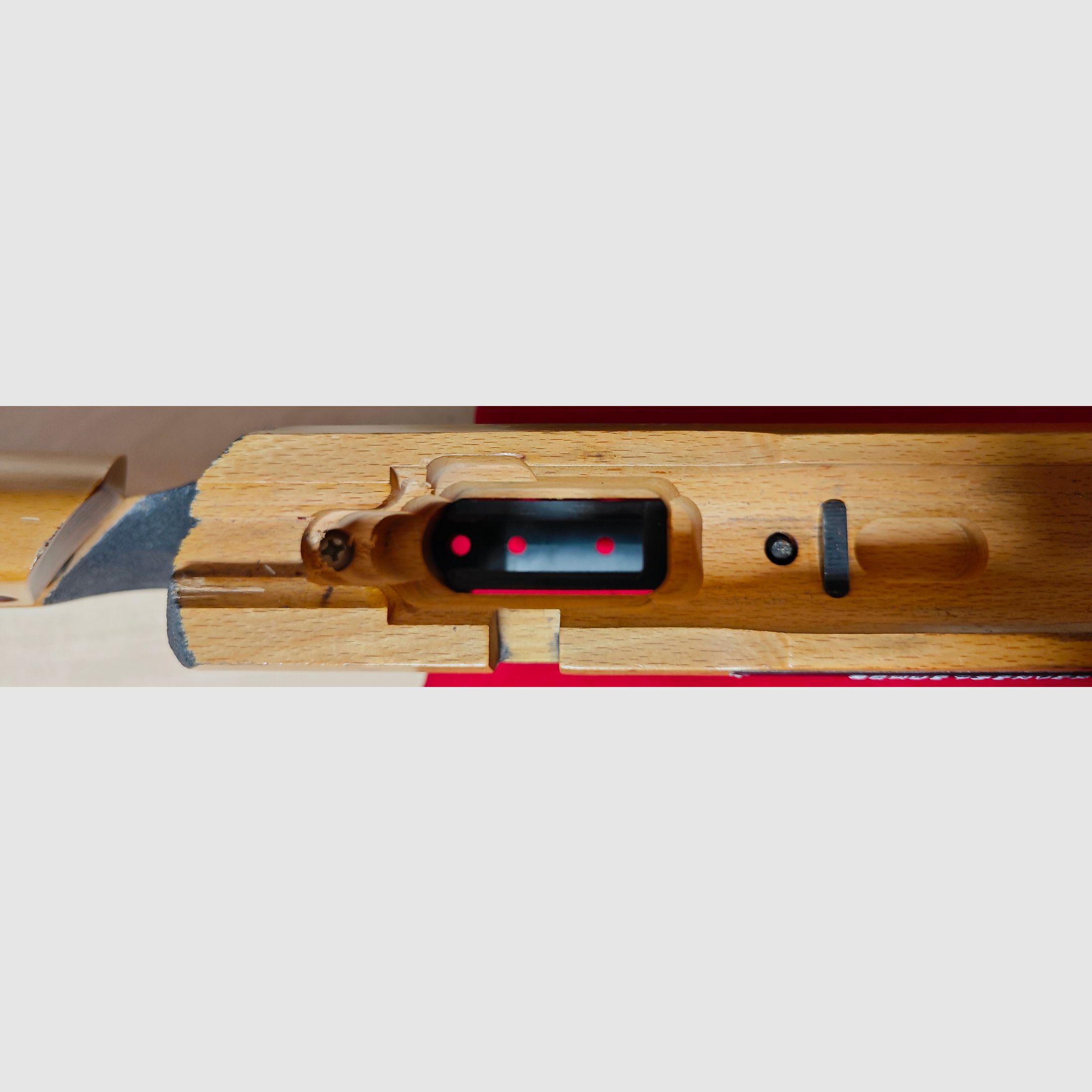 Used stock from an Anschütz 1907