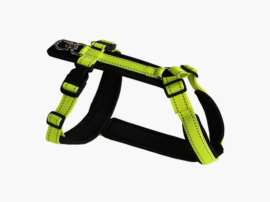 AKAH Imbracatura per il petto Tracker Giallo Neon