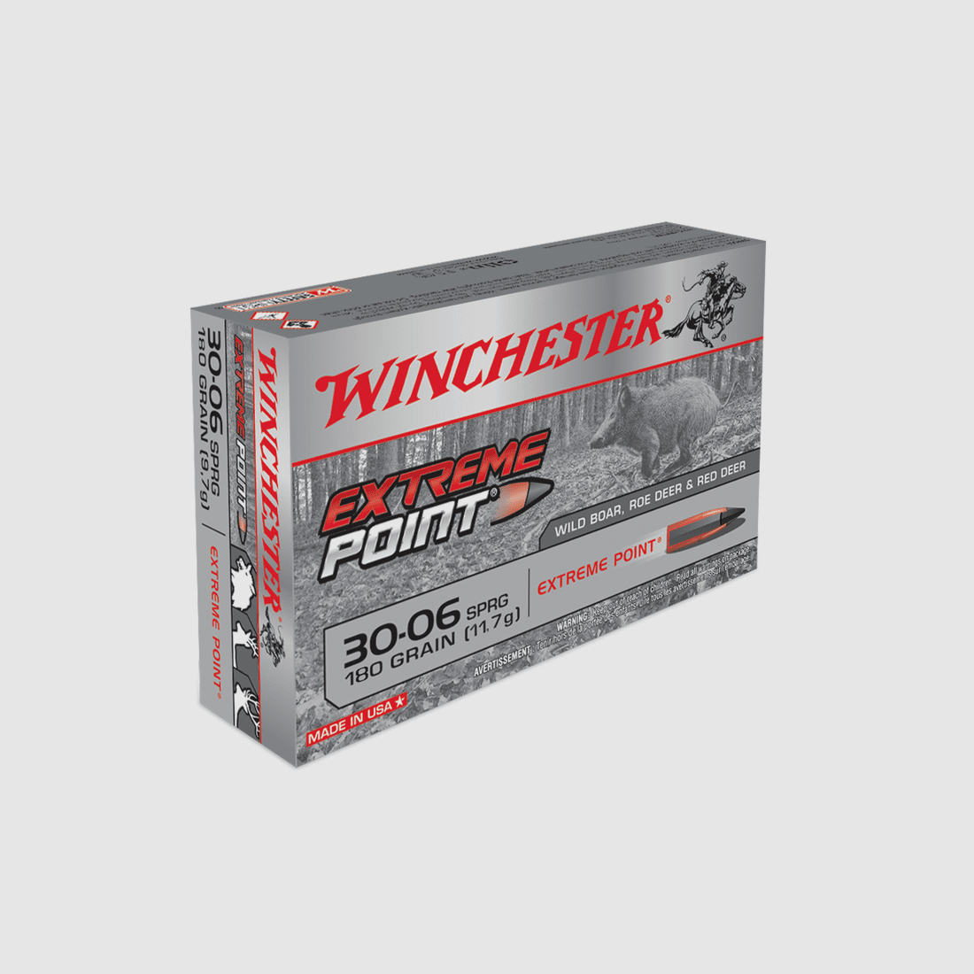 Winchester Extreme Point .30-06 180 gr -20 St.
