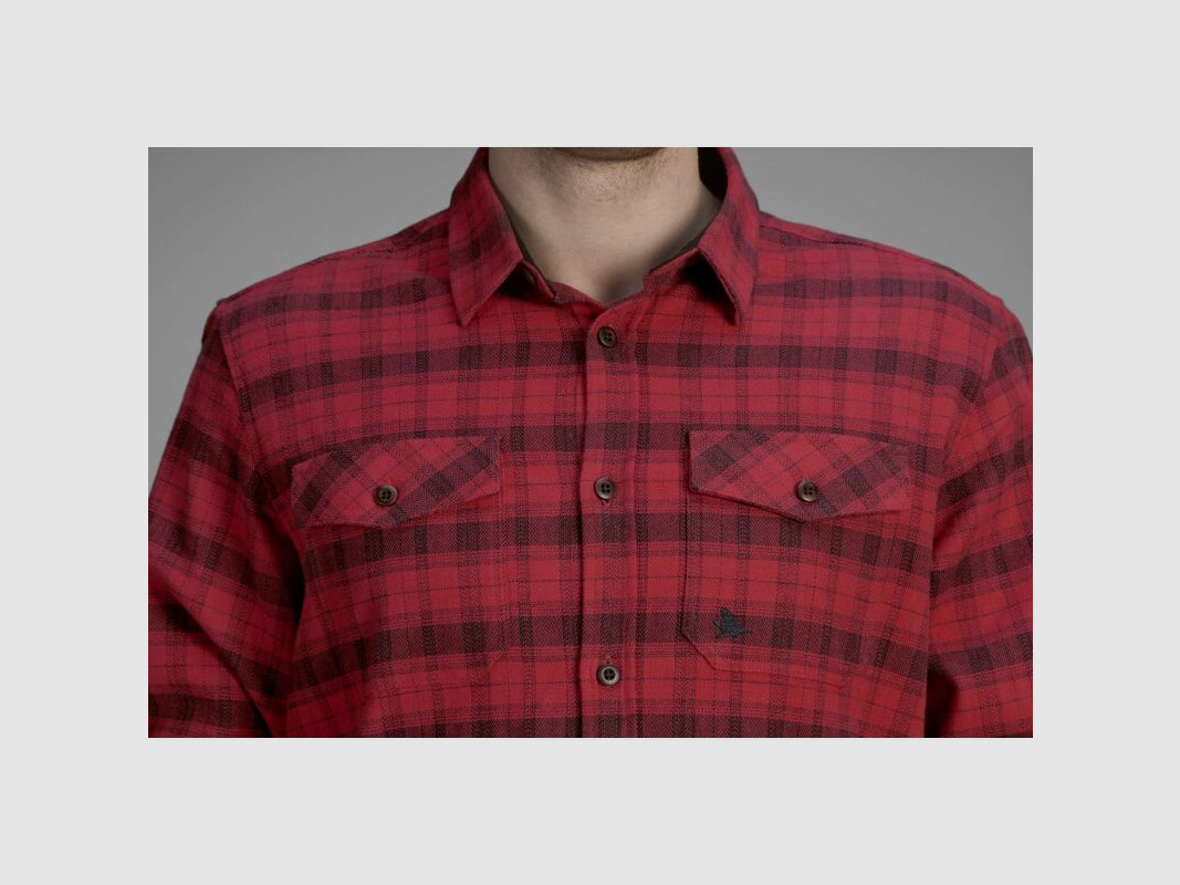 Seeland Stalk Hemd Alaska red