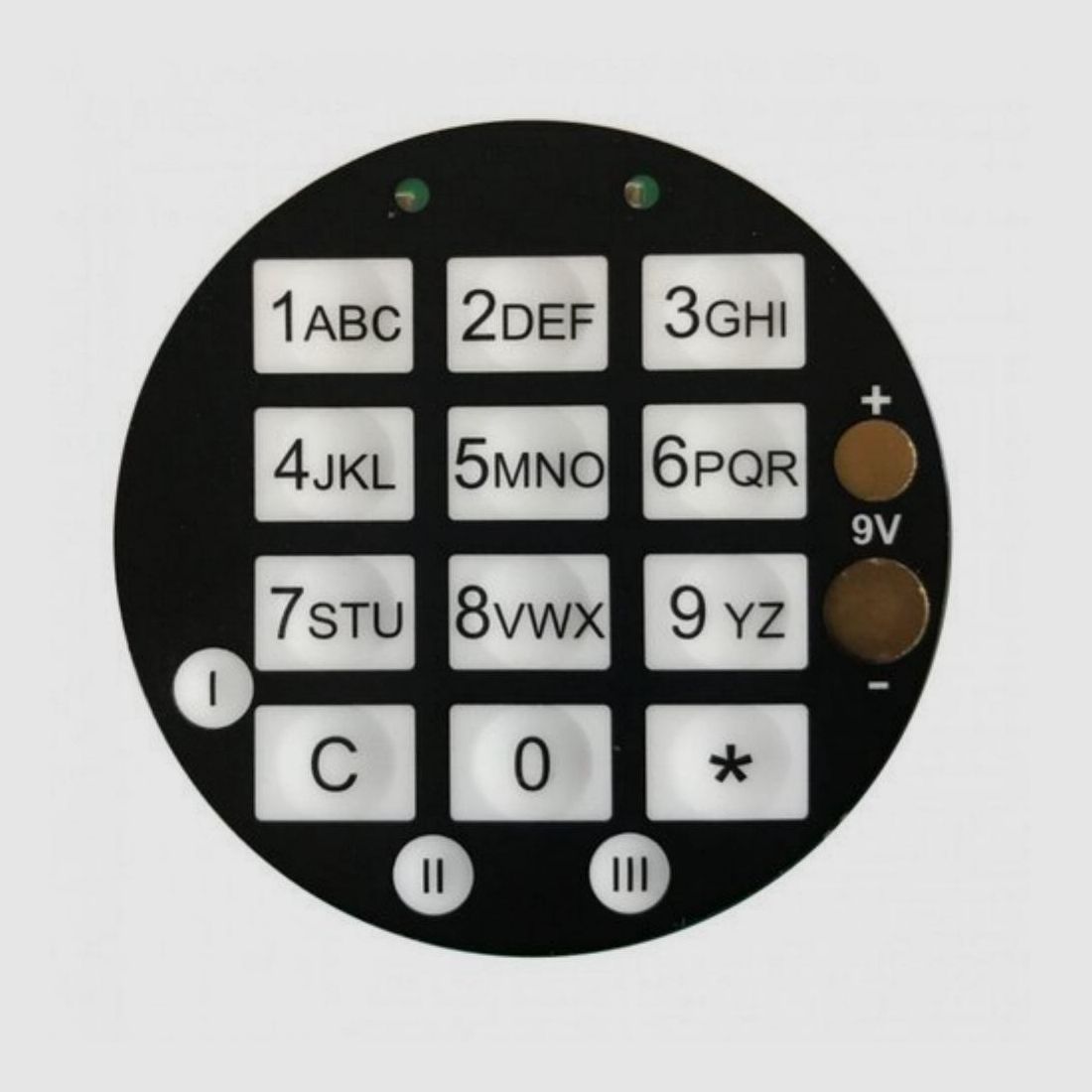 Eingabeeinheit Tastatur für Elektronikschloß GST DFS S S+99 SA
