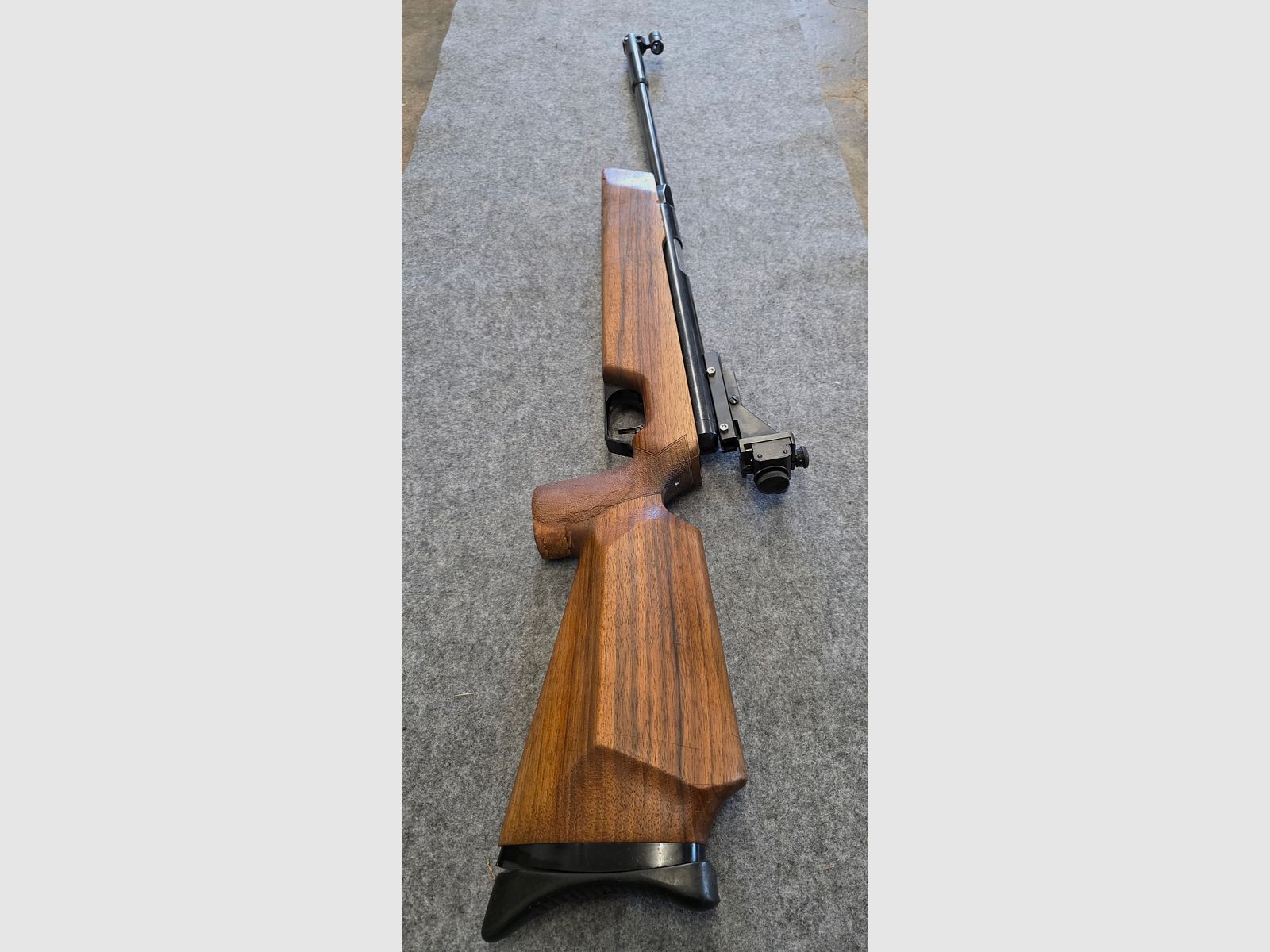 Seitenspanner Feinwerkbau FWB Mod. 300s Luftgewehr Match Gewehr mit Diopter Visier Erhöhung