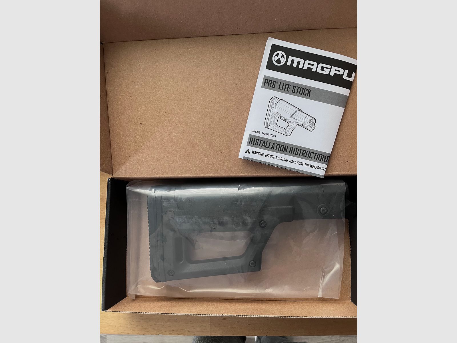 Magpul PRS Lite - Culata AR-15 negra