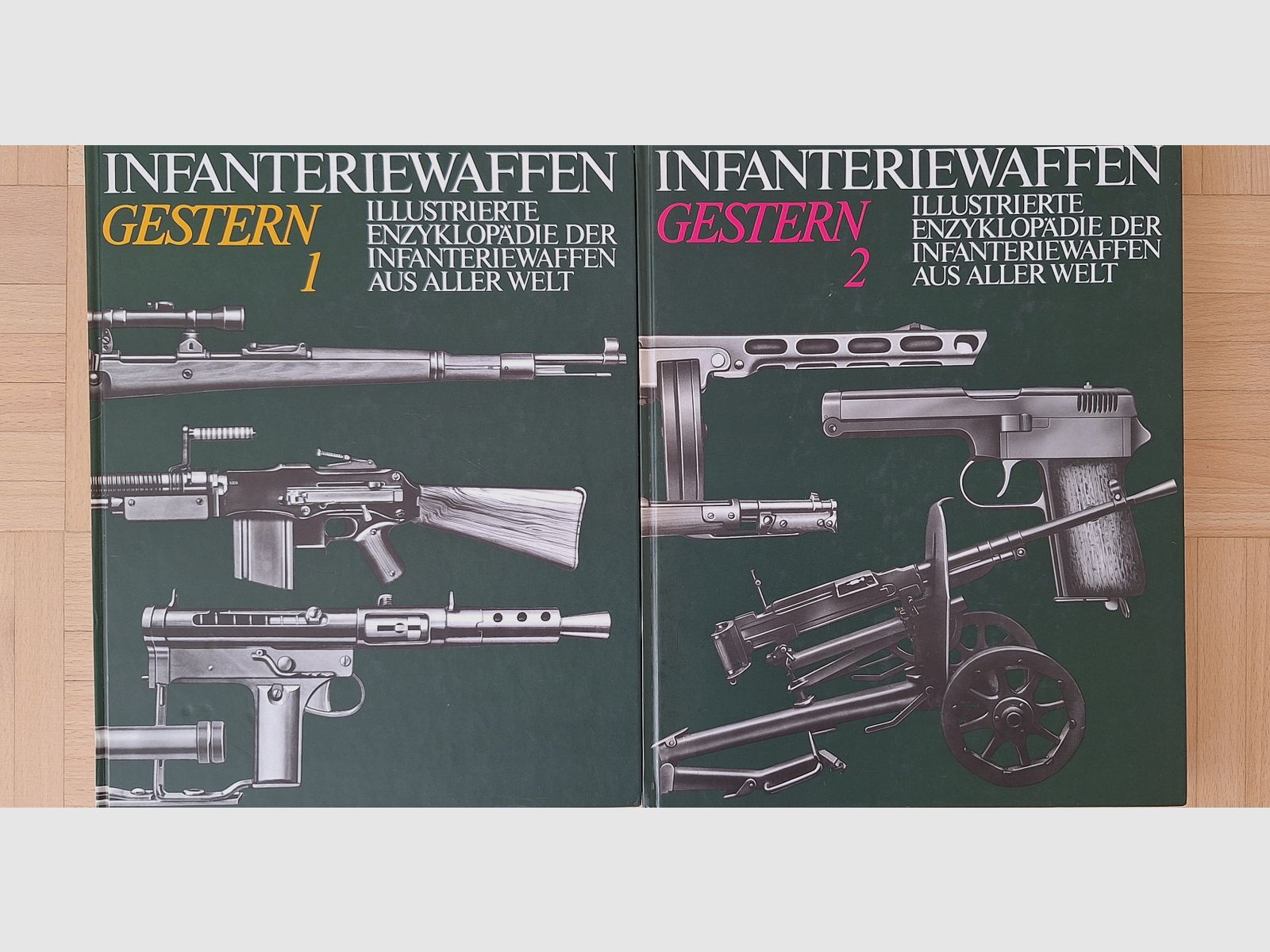 Illustrierte Enzyklopädie Infanteriewaffen gestern Band 1+2 (Lidschun Wollert)