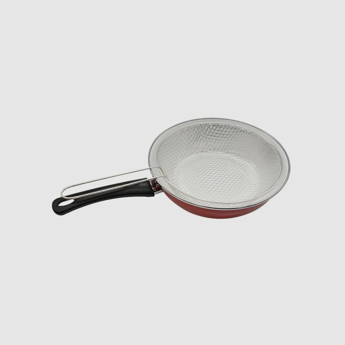 Frying pan 26 cm with steel draining basket, image 3 of 9