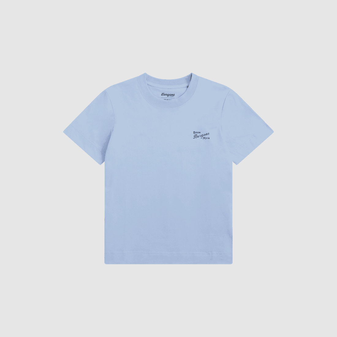 Bergans Graphic Cotton Tee Dames Koel Blauw/Navy Blauw Bruk Bergans XS