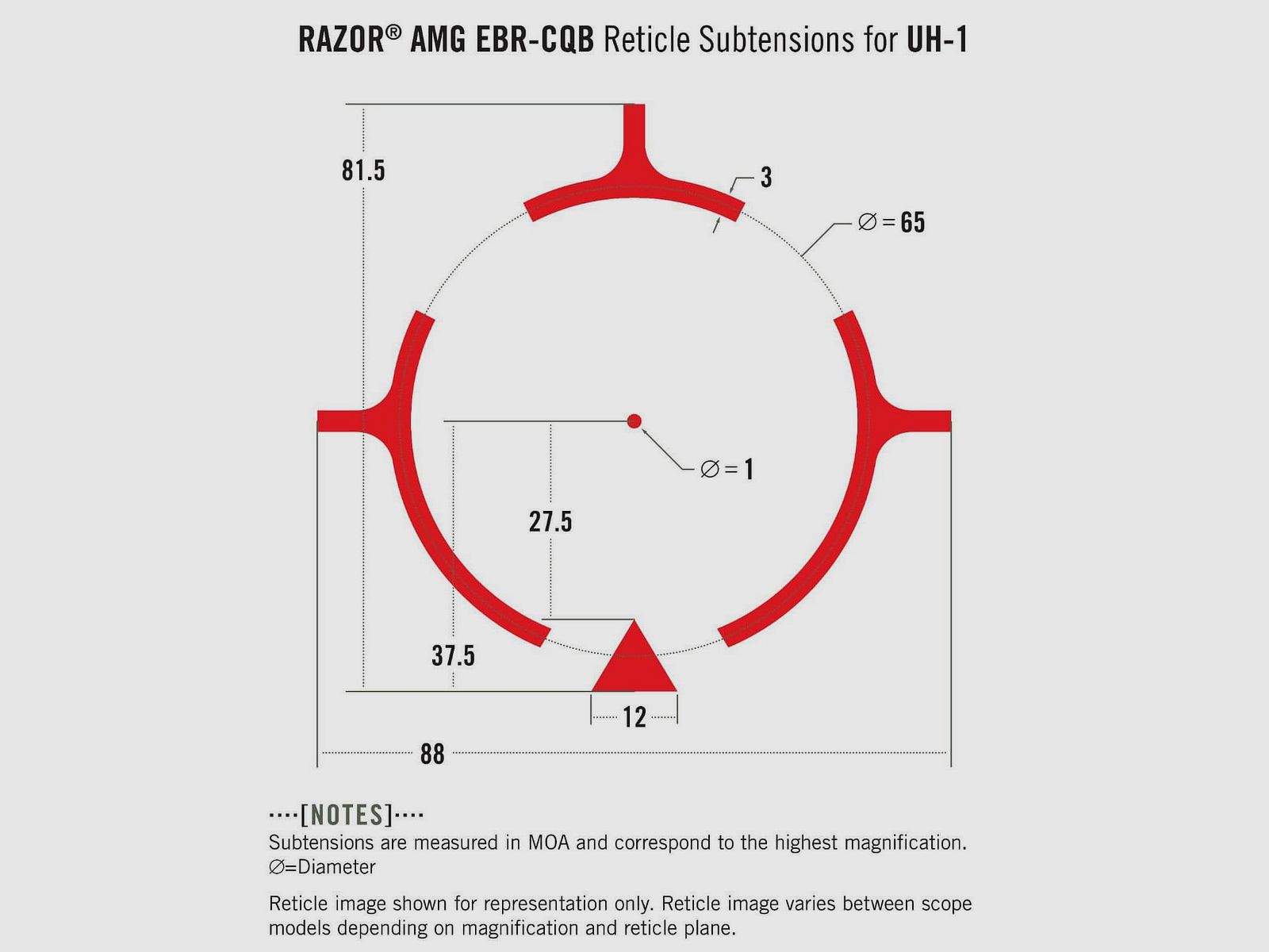 Vortex Razor AMG UH-1 Gen II, afbeelding 6 van 8