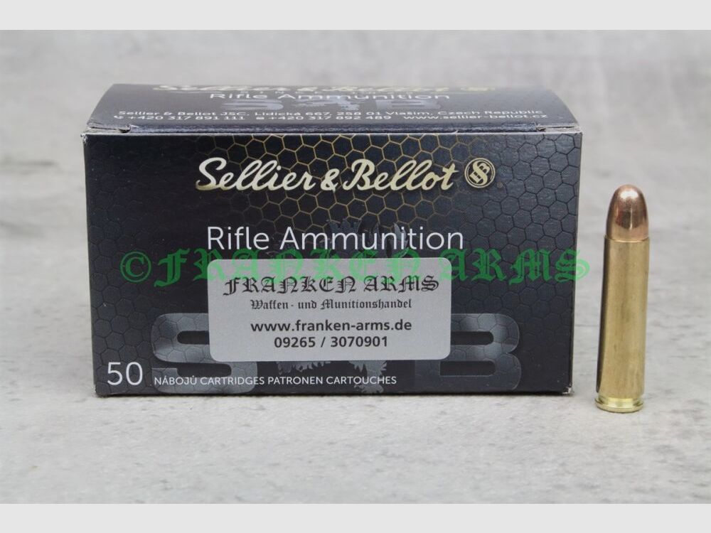 Sellier&Bellot .30 Carbine FMJ 110gr. 7,1g 50 Stück Staffelpreis