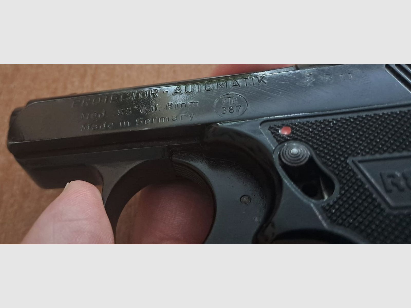Reck FBI 8000 Kal. 8 mm Knall im PTB 387