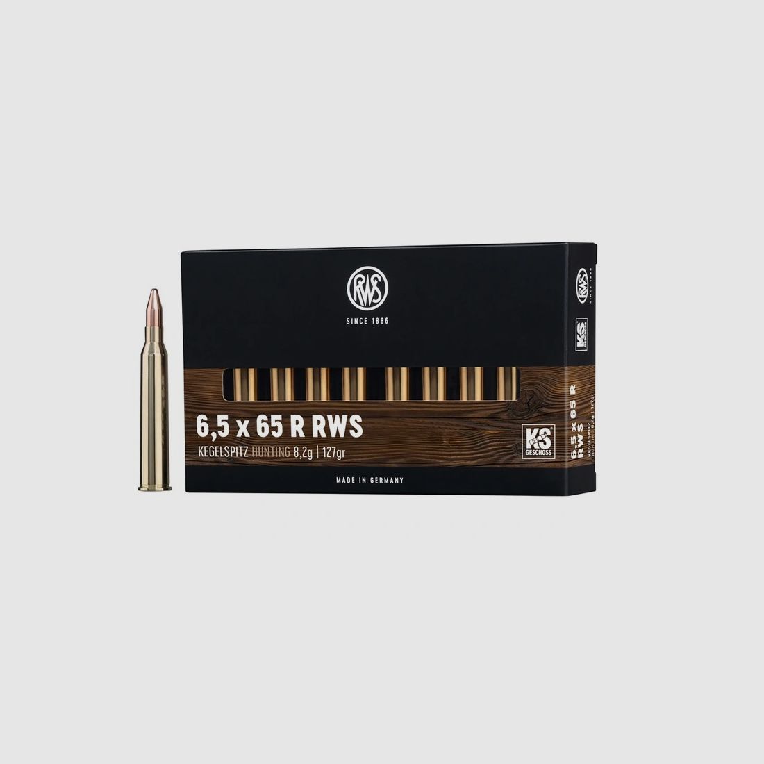 6,5x65R RWS KS - 8,2g/127gr (a20)