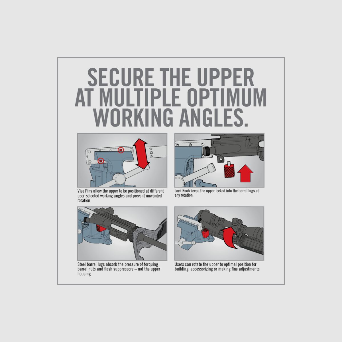 Mounting tool for upper AR15, image 3 of 4