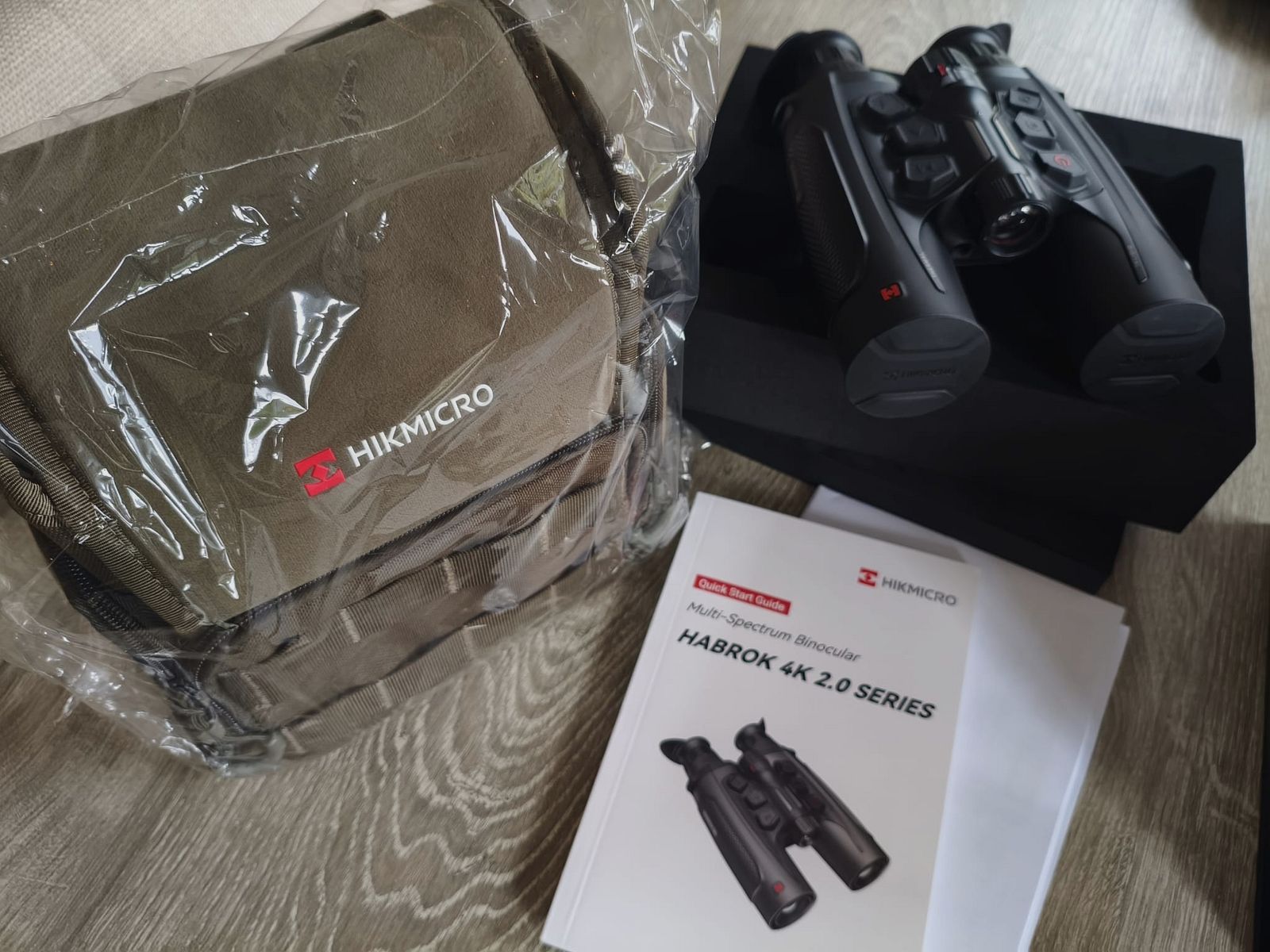 Hikmicro Habrok 4K HE25L 2.0 visor térmica, imagen 6 de 8